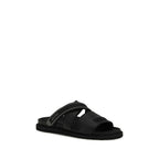 Moschino Flat Calf Leather Sandals