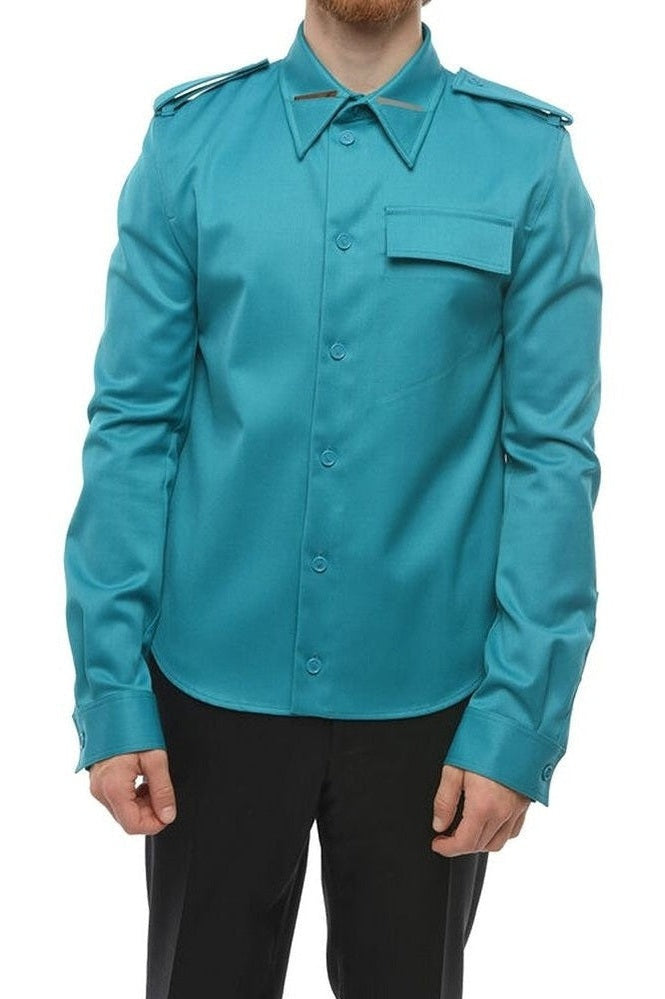 Bottega Veneta Dress Shirt Wool Elastane