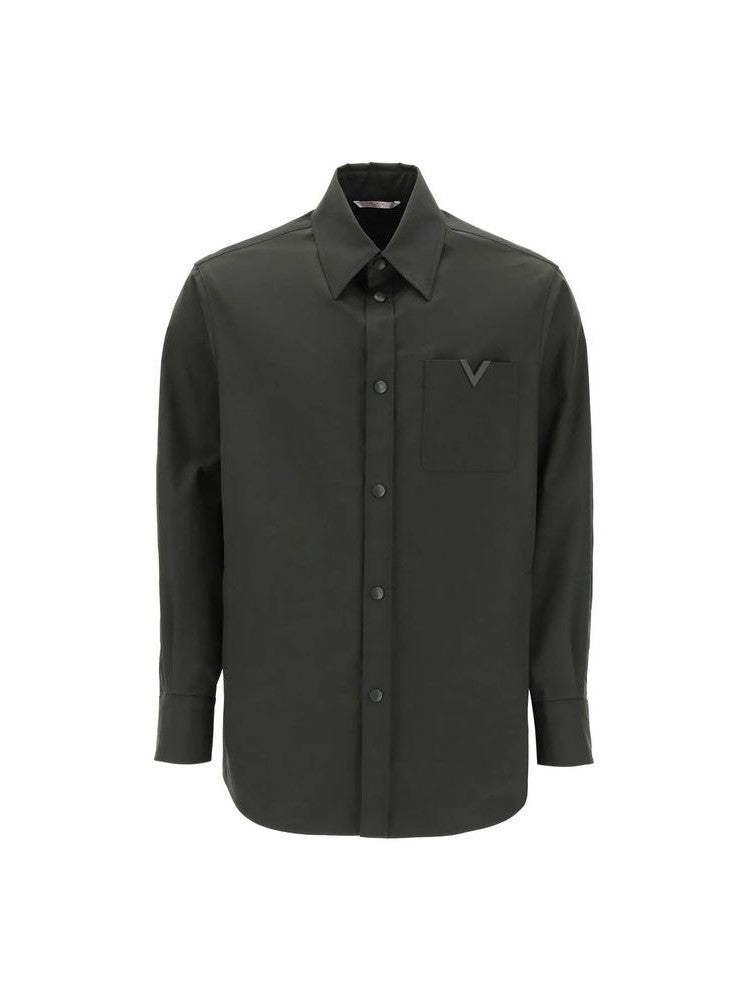 Valentino Jacket Polyester V Logo