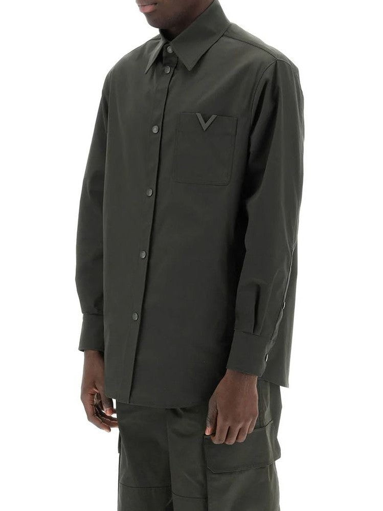 Valentino Jacket Polyester V Logo