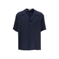 Valentino Iconographe Silk Short-Sleeve Shirt