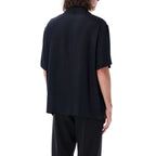 Valentino Iconographe Silk Short-Sleeve Shirt