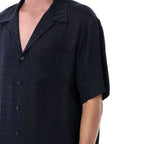Valentino Iconographe Silk Short-Sleeve Shirt