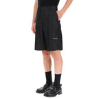 Valentino Nylon Bermuda Shorts in Black