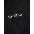 Valentino Nylon Bermuda Shorts in Black