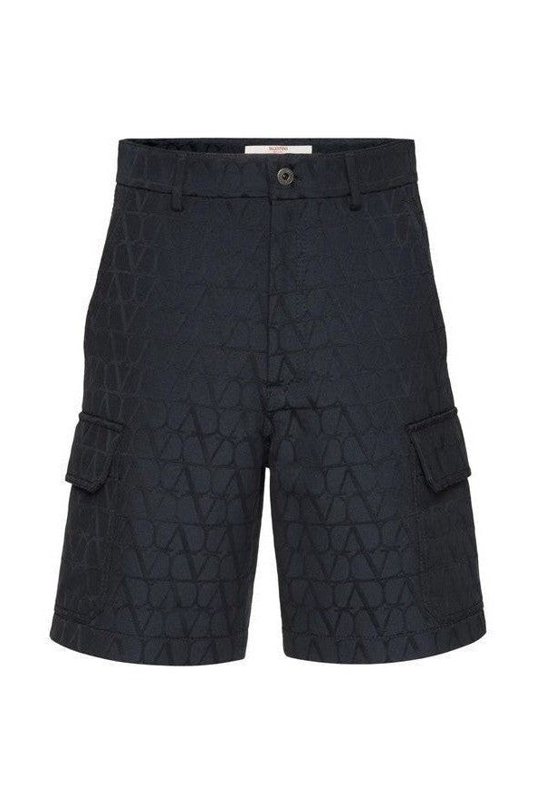 Valentino Cargo Shorts Cotton Toile Iconographe