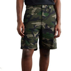 Valentino Bicolor Cotton Poplin Cargo Shorts