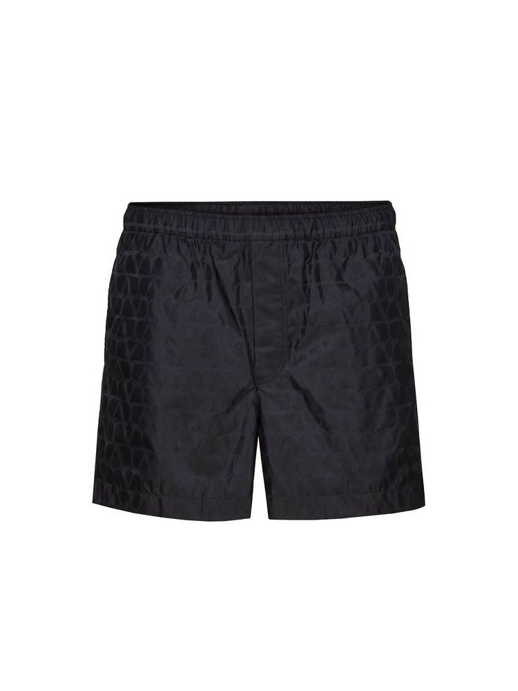 VALENTINO Shorts Polyamide Jacquard