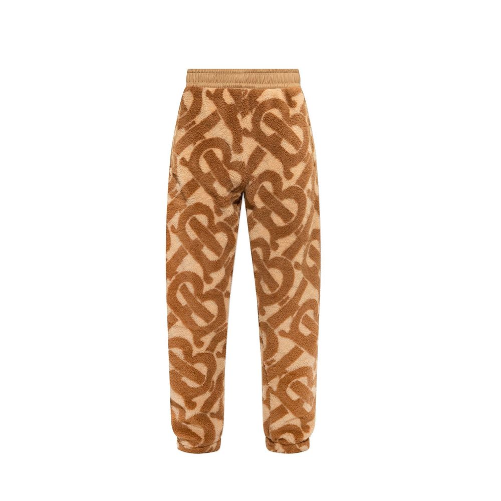 Burberry Wool-Blend Trousers in Brown