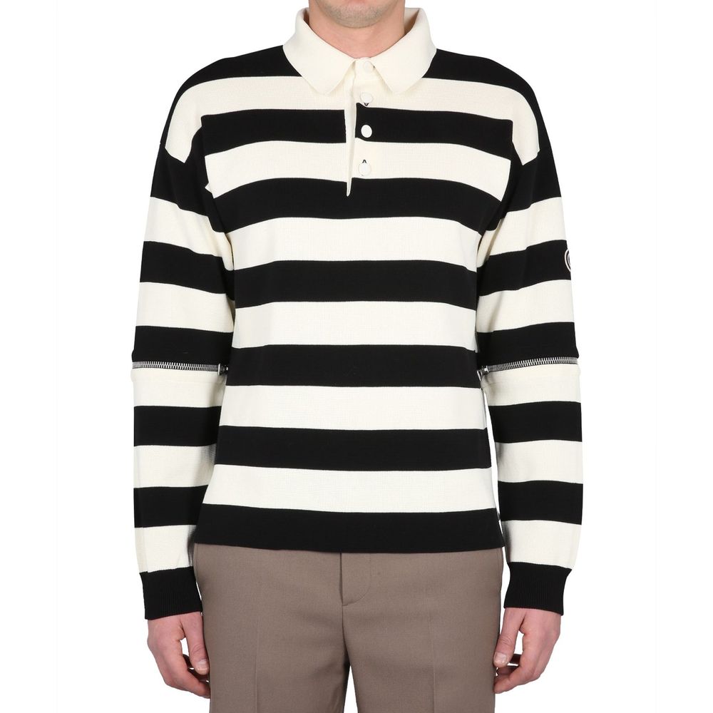 Gucci Βαμβακερό Polo από Cotton Jersey σε Λευκό