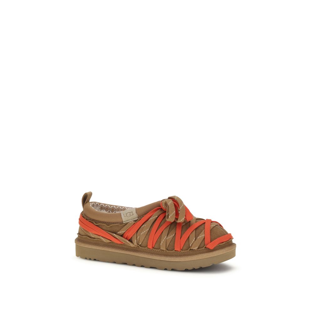 UGG Tasman Lace Suede Sandals in Multicolour