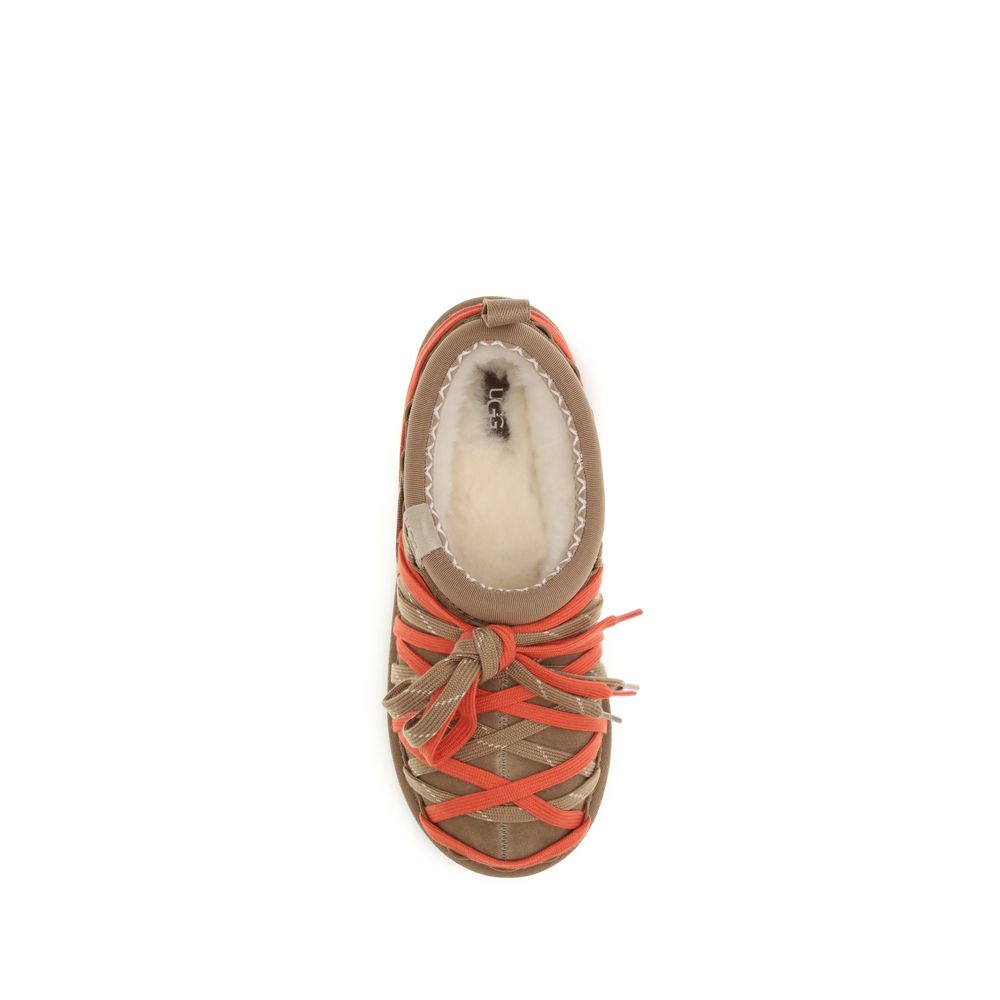 UGG Tasman Lace Suede Sandals in Multicolour