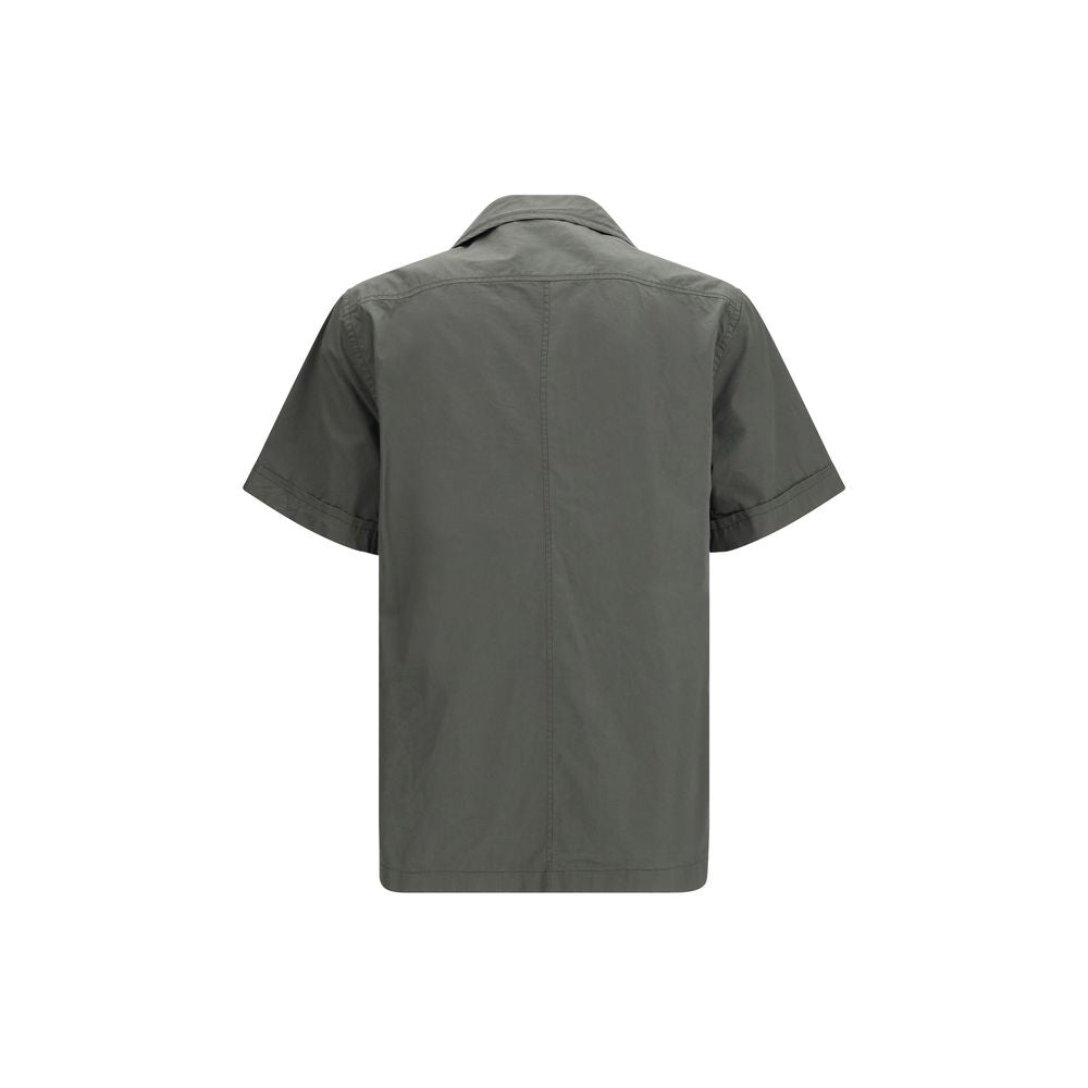 Dolce & Gabbana 100% Cotton Short-Sleeve Shirt in Grey