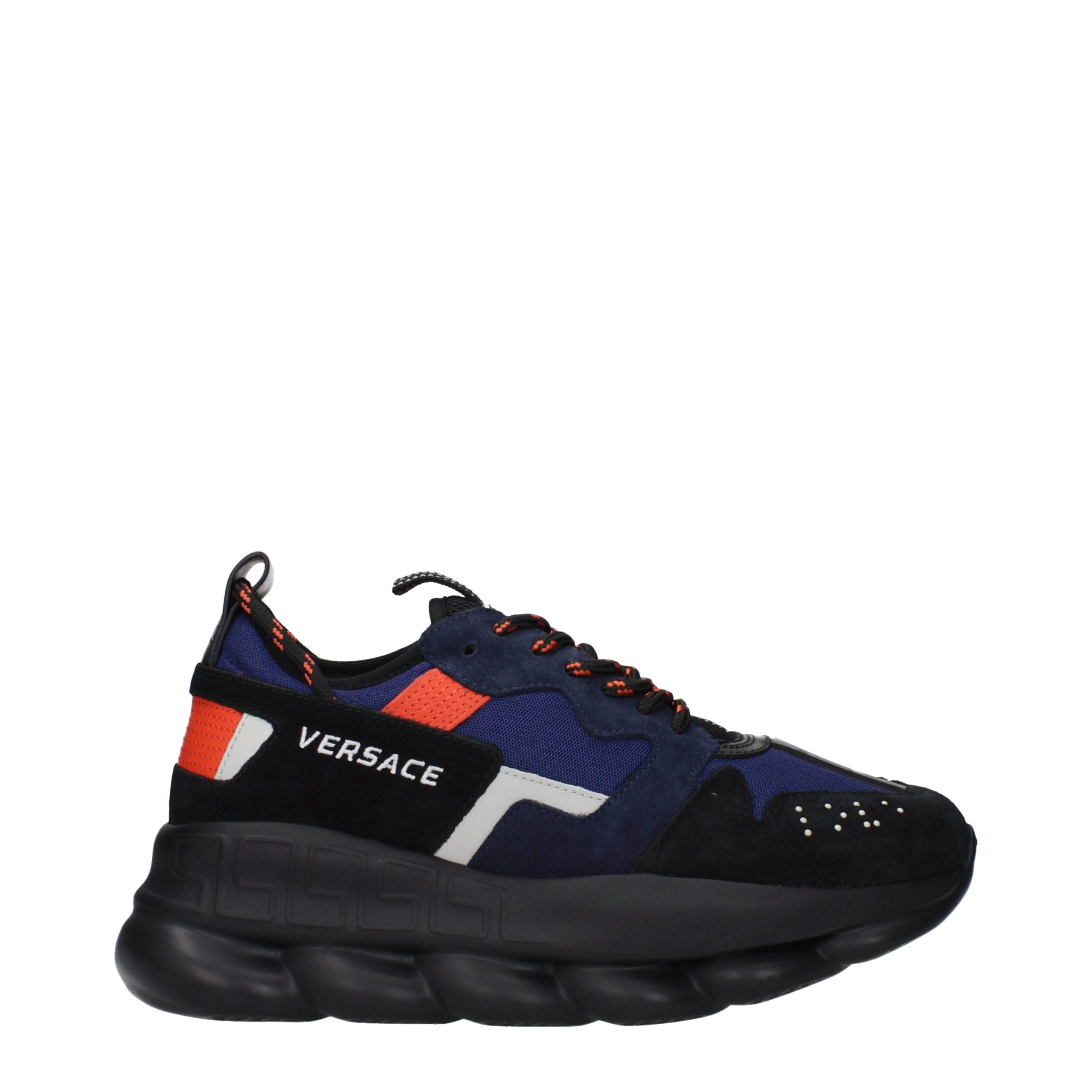 Versace Sneakers Fabric Logo