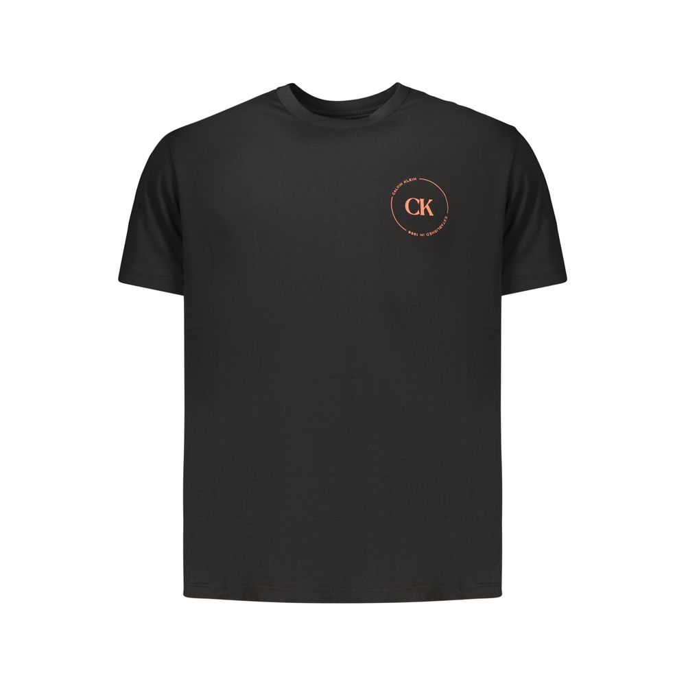 Black Cotton Men's T-Shirt mens luxury fashion - Mens Edit