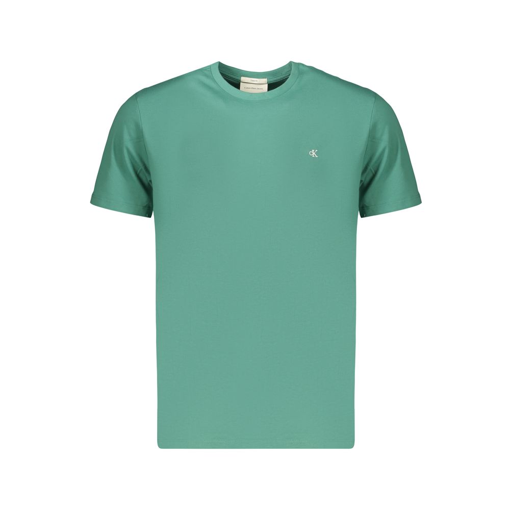 Green Cotton Mens T-Shirt mens luxury fashion - Mens Edit
