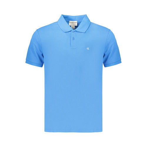 Azzurro Cotton Men's Polo mens luxury fashion - Mens Edit