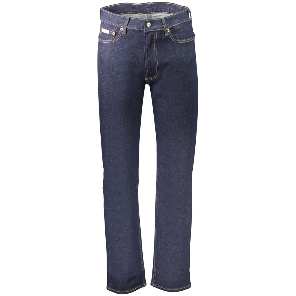 Calvin Klein Blue Cotton Jeans
