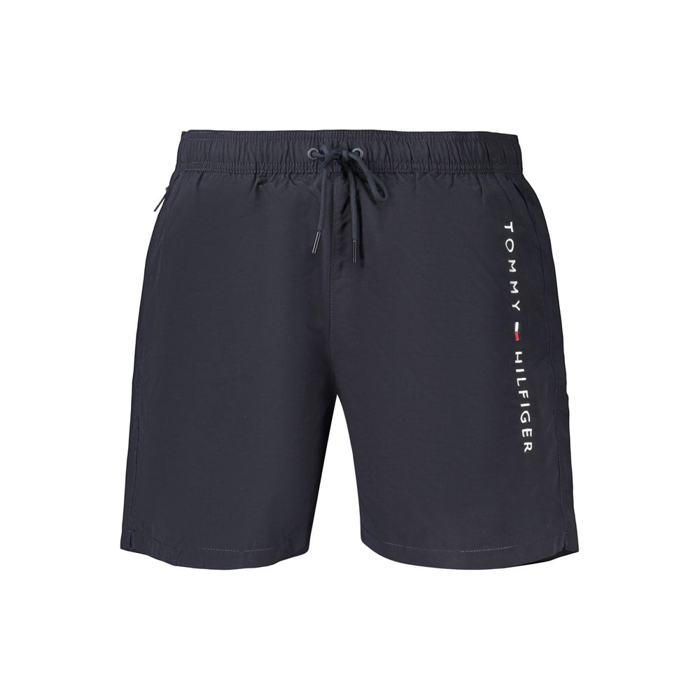 Blue Polyester Men's Short mens luxury fashion - Mens Edit