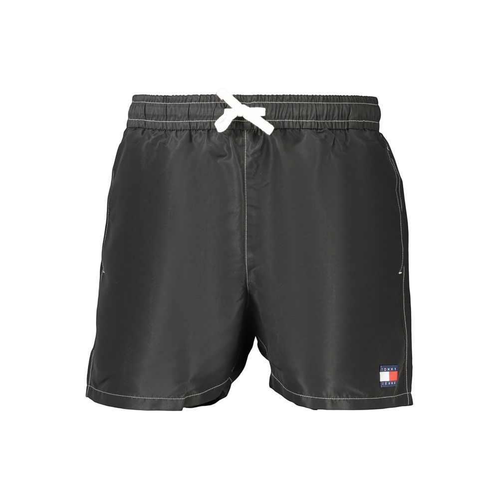 Black Polyester Men's Swimwear mens luxury fashion - Mens Edit