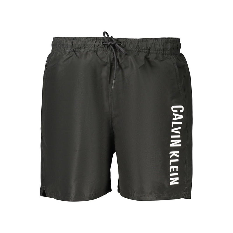 Black Polyester Men's Short mens luxury fashion - Mens Edit