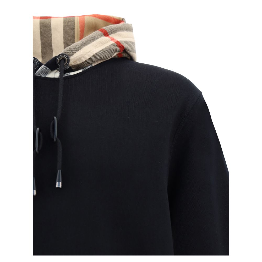 Burberry Βαμβακερό Hoodie σε Archivio Check