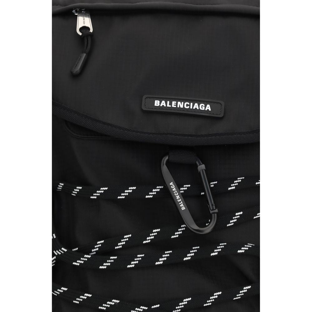 Balenciaga Ballistic Nylon Everyday Backpack in Black