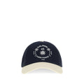Βαμβακερό Baseball Cap Balmain σε Μπλε