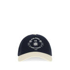 Βαμβακερό Baseball Cap Balmain σε Μπλε