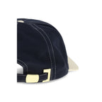 Βαμβακερό Baseball Cap Balmain σε Μπλε