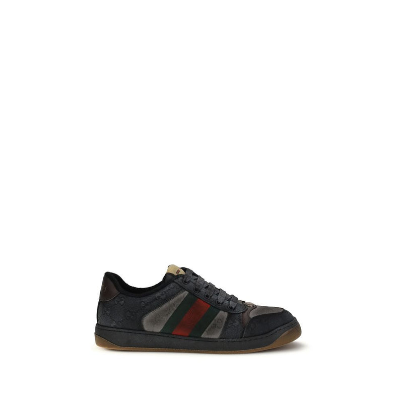 Black Calf Leather Bos Taurus Low Top Sneakers mens luxury fashion - Mens Edit