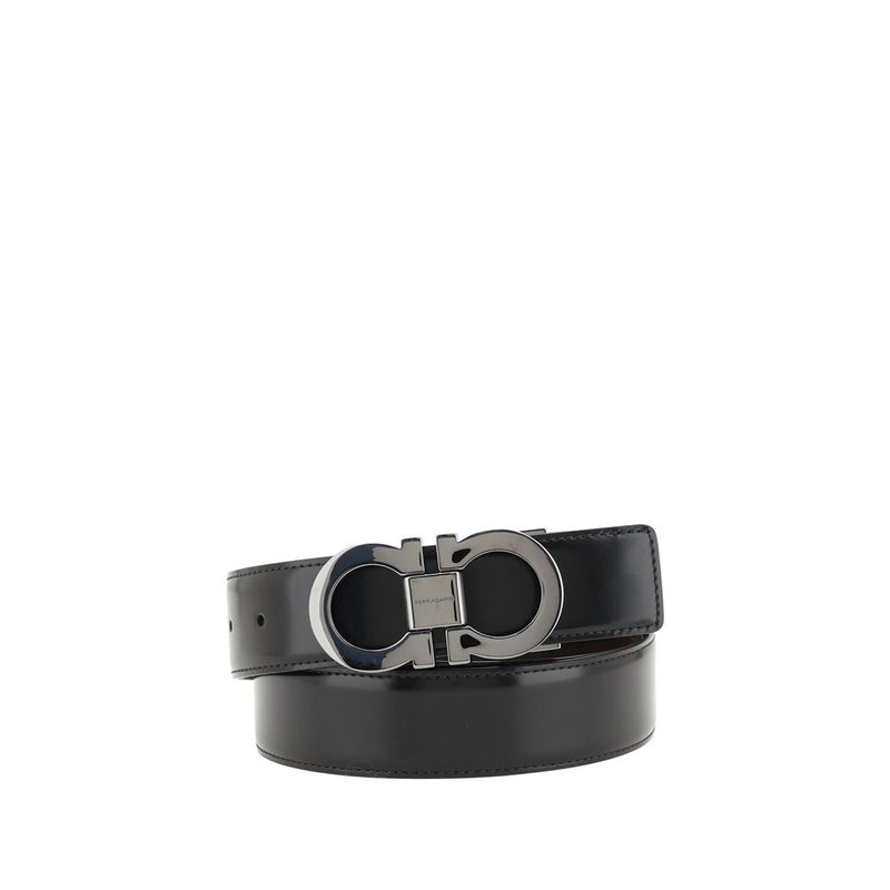 Black Calf Leather Bos Taurus Belt mens luxury fashion - Mens Edit