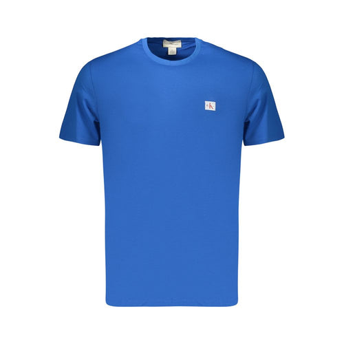 Blue Cotton Men's T-Shirt mens luxury fashion - Mens Edit