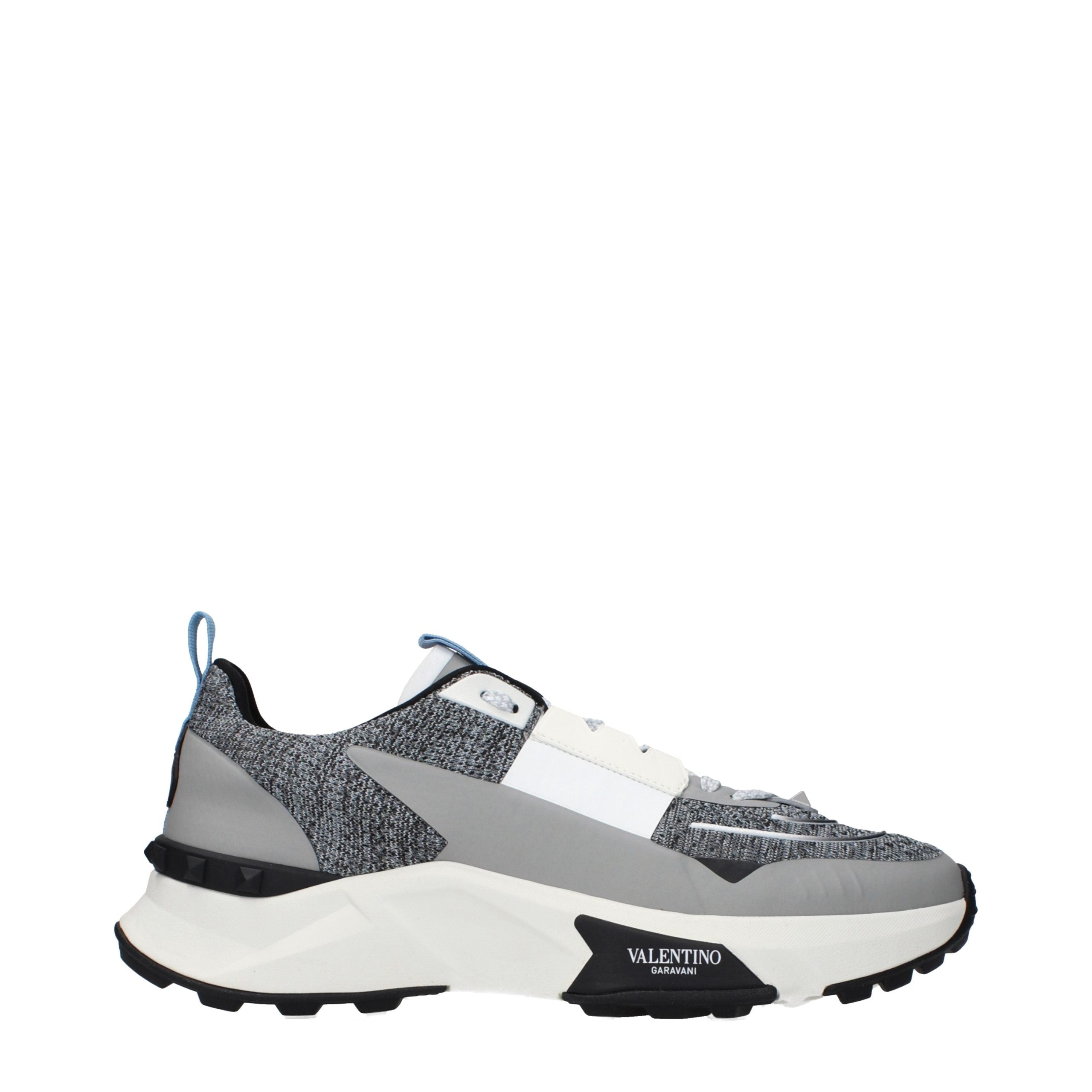 Valentino Garavani Fabric Sneakers in Gray