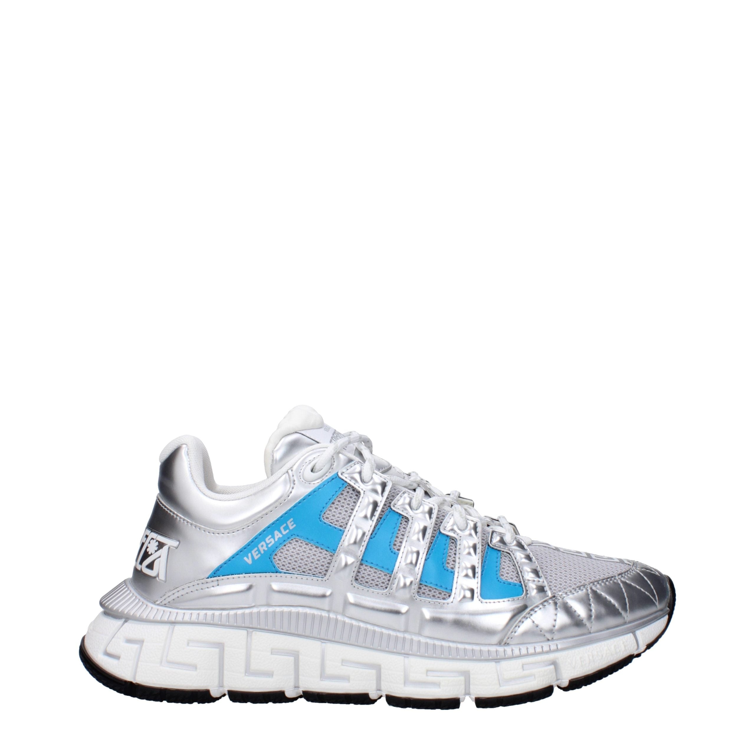 Versace Fabric Sneakers in Grey