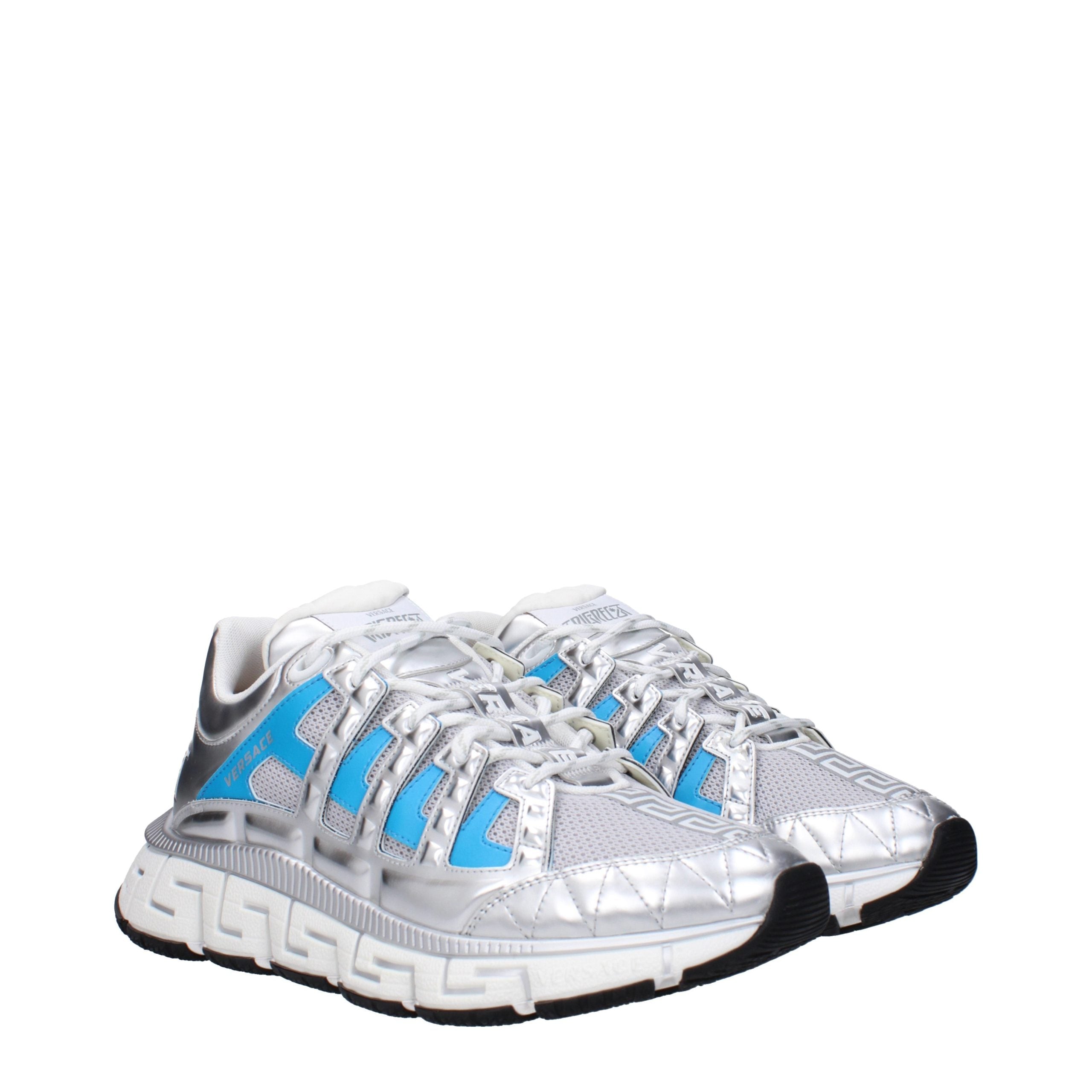 Versace Fabric Sneakers in Grey