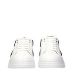 Philipp Plein Logo Leather Low-Top Sneakers
