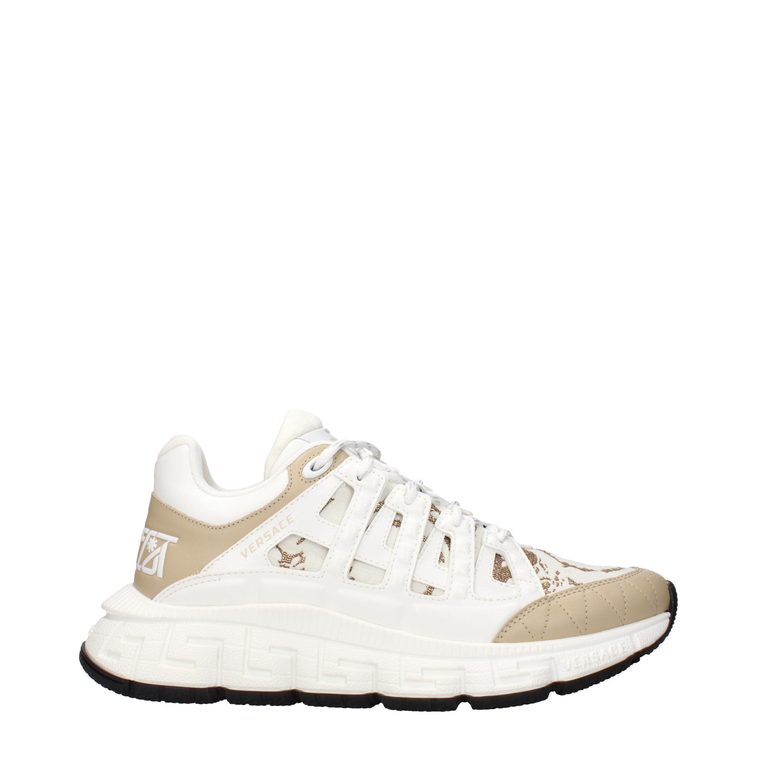 Versace Low-Top Sneakers in White