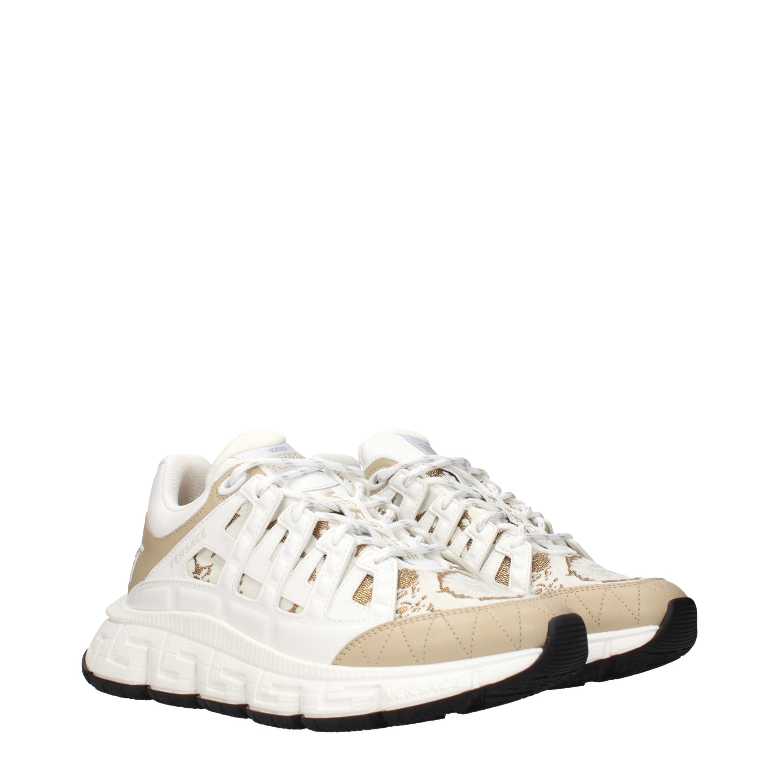 Versace Low-Top Sneakers in White
