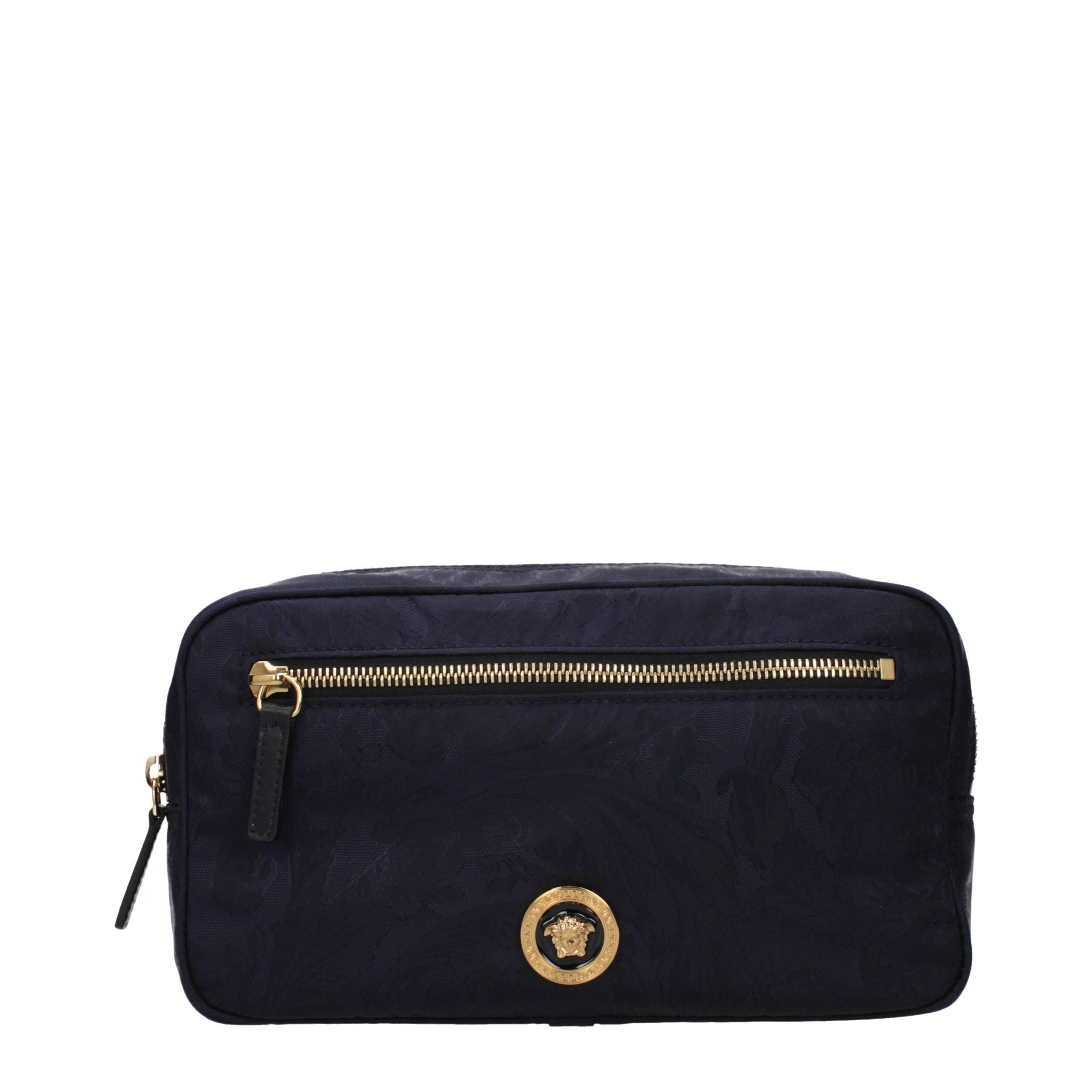 Versace Fabric Backpack in Blue