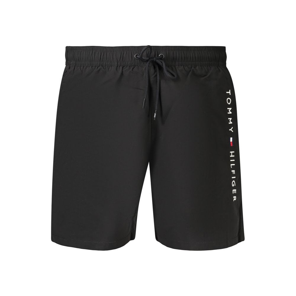 Black Polyester Men's Swimwear mens luxury fashion - Mens Edit