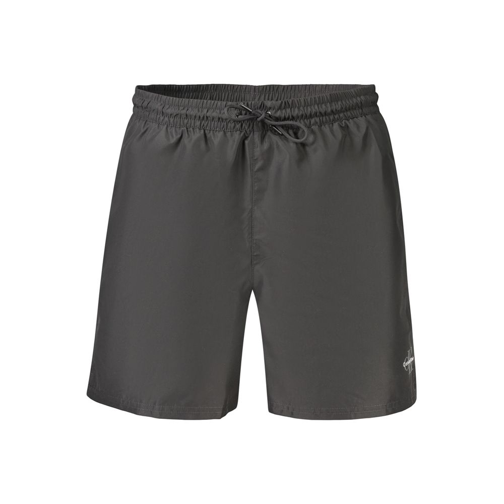 Black Polyester Men's Swimwear mens luxury fashion - Mens Edit