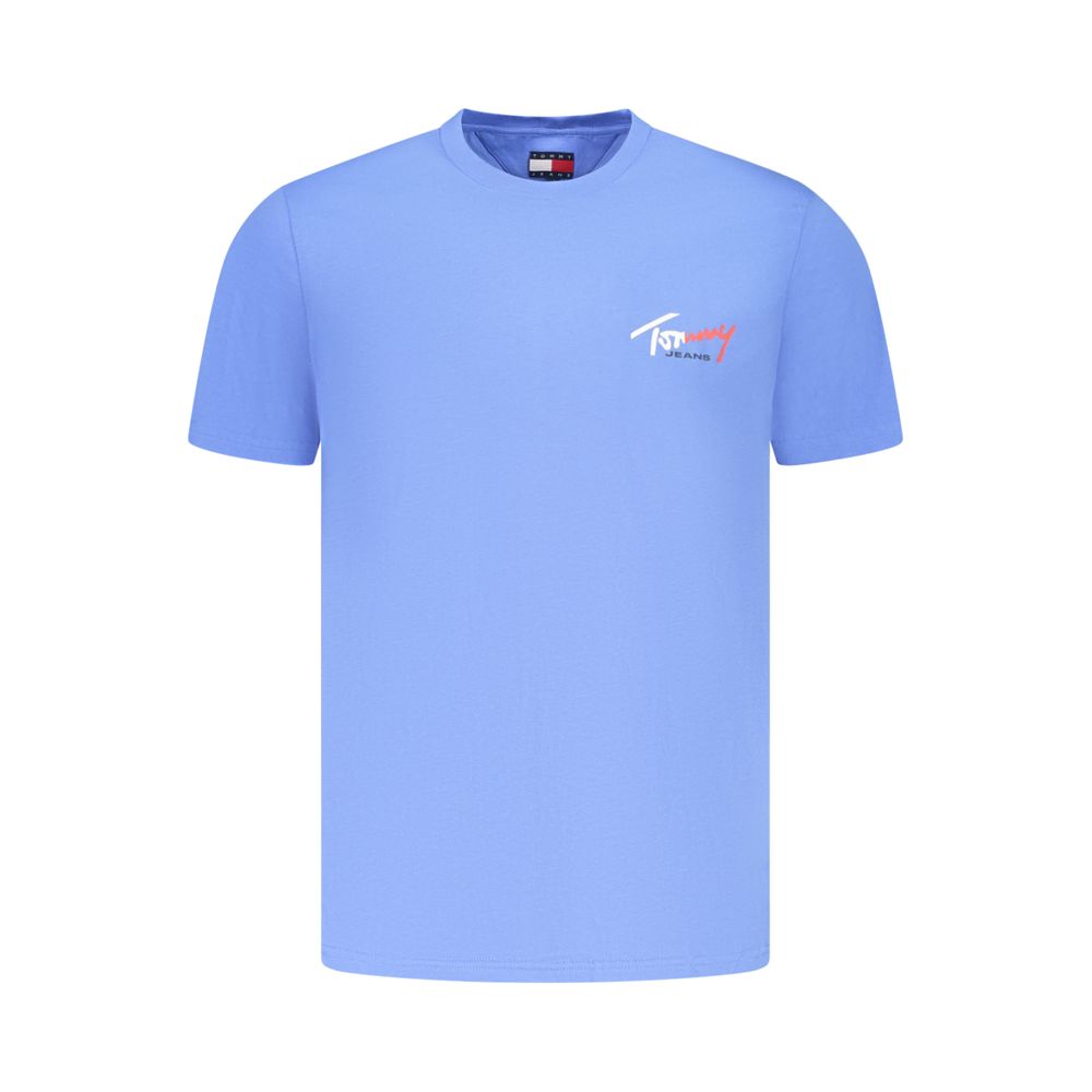 Tommy Hilfiger Azzurro Cotton T-Shirt