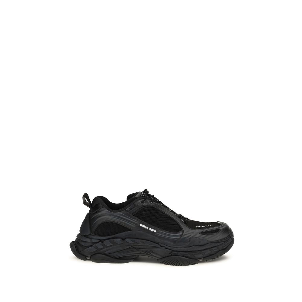 Black Polyester Athletic Sneakers mens luxury fashion - Mens Edit