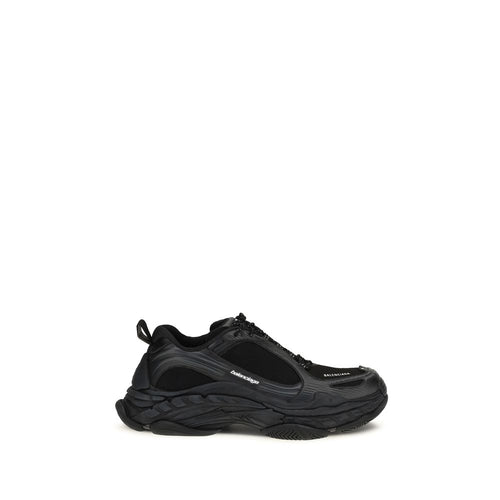 Black Polyester Athletic Sneakers mens luxury fashion - Mens Edit