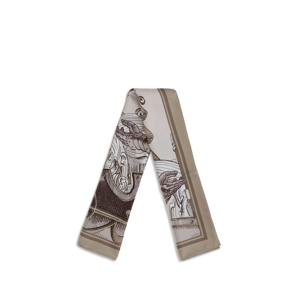 Μεταξωτό Scarf Burberry σε Μπεζ