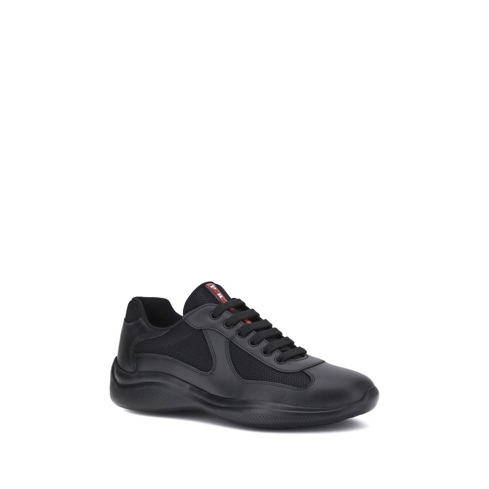Prada America's Sneakers in Black