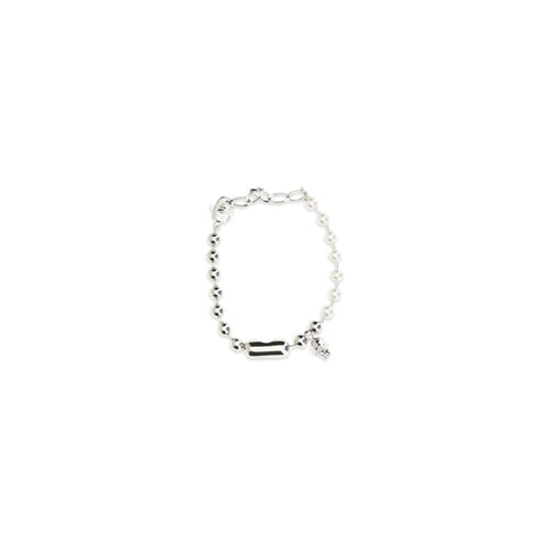 White Brass Bracelet mens luxury fashion - Mens Edit
