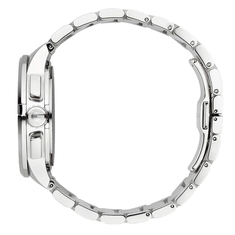 Gucci Stainless Steel Chronograph Dress Watch in Grey