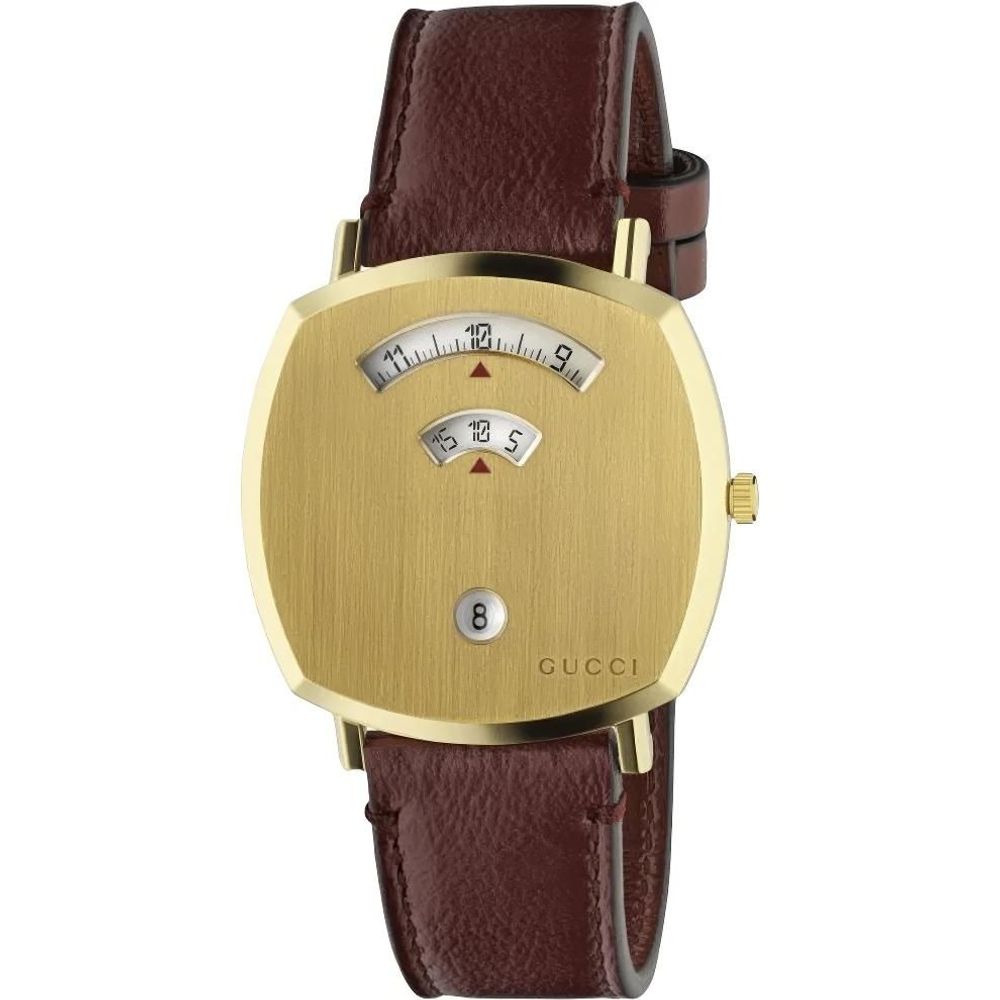 Multicolor Leather Dress Watch mens luxury fashion - Mens Edit
